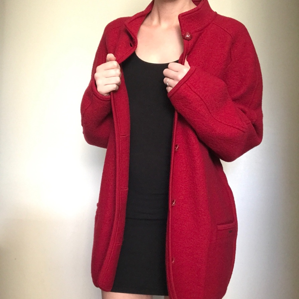 Lovely red coat